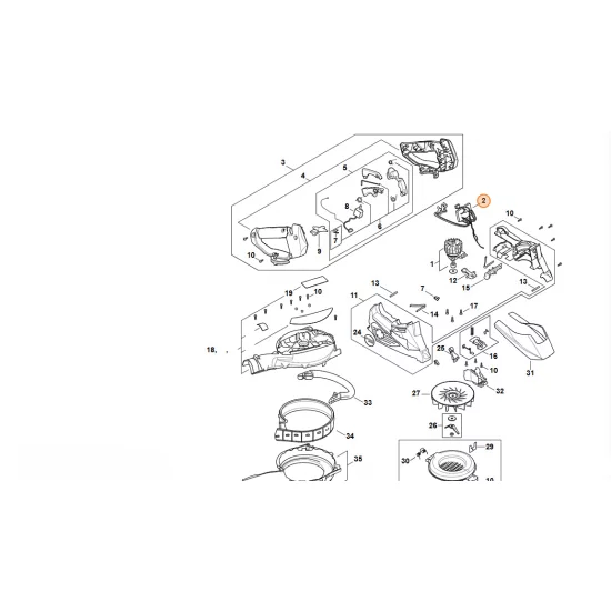 STIHL   Moduł elektroniczny SA02 430 1400